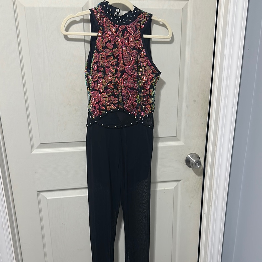 Revolution sequin  Black Jumpsuit